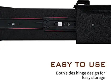 The installation of the 2021-2024 Tesla Model Y under seat Center console 4-digit combo lock gun safe is very simple