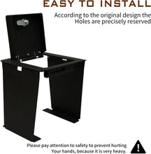 Cargar imagen en el visor de la galería, The installation of the 2021-2024 Ford Bronco Center console 4 digit combo lock gun safe is very simple