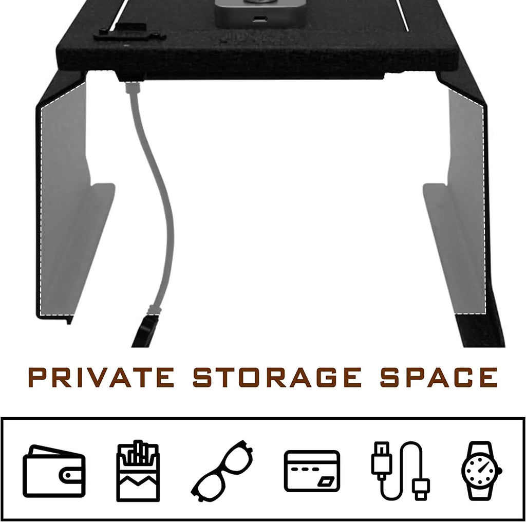 The use value of the 2012-2014 Ford F150 and Ford Platinum console electronic keypad lock gun safe