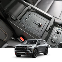 Load image into Gallery viewer, Chevrolet Traverse Center Console Safe (4-Digit Combo Lock with Key) : 2018-2023