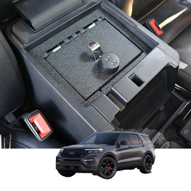 Ford Explorer Center Console Safe (4-Digit Combo Lock) : 2020-2025