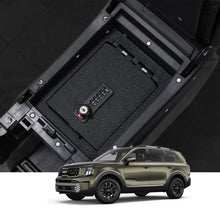 Load image into Gallery viewer, Kia Telluride Center Console Safe (4-Digit Combo Lock with Key) : 2019-2025，Not Suitable For Cigarette Lighter Version