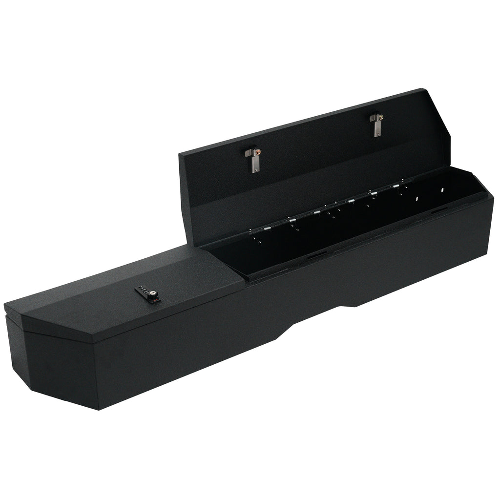Chevrolet Silverado 1500 (4 door model) Underseat Console Safe (Fingerprint Lock with Key) : 2019-2026